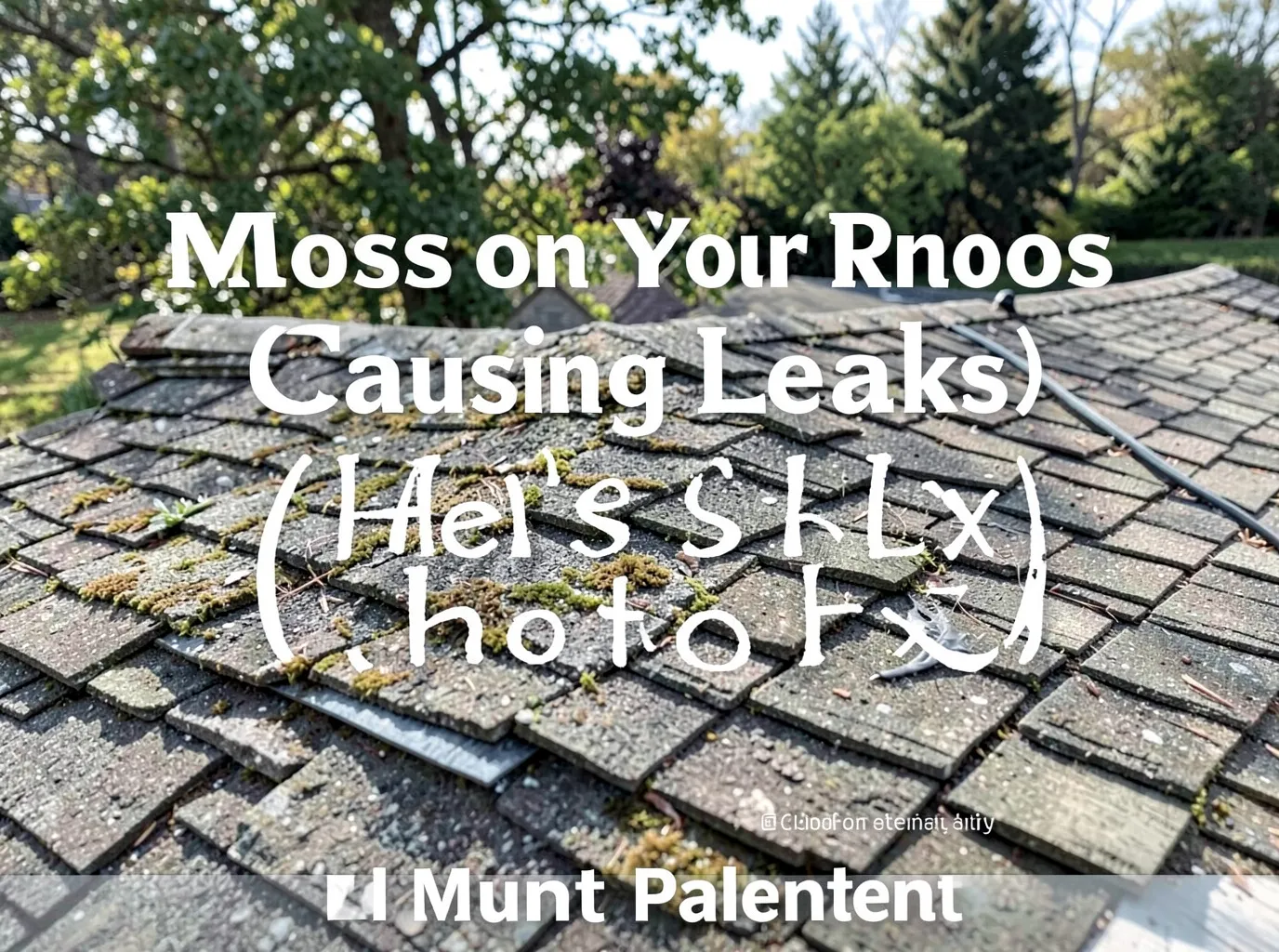 Moss on Your Roof Is Causing Leaks (Here's the Fix)