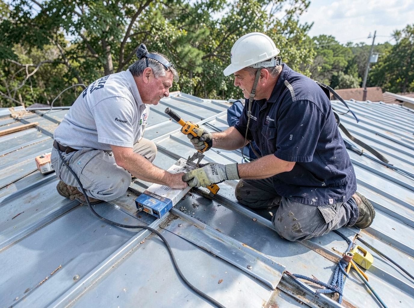 Metal Roof Leak Repair in Mount Pleasant