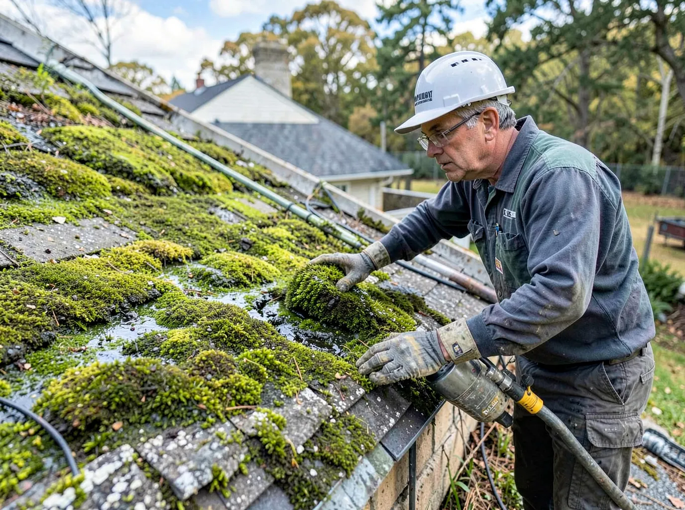 Roof Moss & Algae Removal in Mount Pleasant, SC